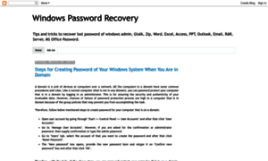 Windows-passwordrecovery.blogspot.in thumbnail