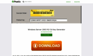 Windows-server-2003-r2-cd-key-generator.peatix.com thumbnail