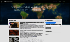 Windows10.trendolizer.com thumbnail