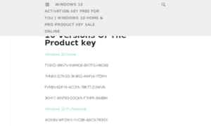 Windows10productkey2017.wordpress.com thumbnail