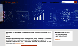 Windows4all.com thumbnail