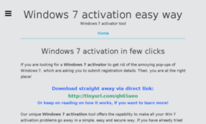 Windows7activation.org thumbnail