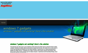 Windows7gadgets.angelfire.com thumbnail