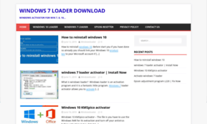 Windows7loader.com thumbnail