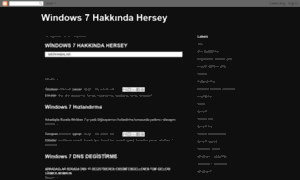 Windows7sorun.blogspot.com.tr thumbnail