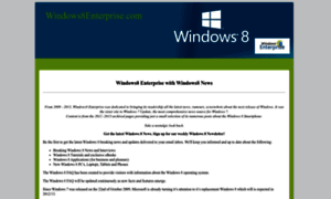 Windows8enterprise.com thumbnail