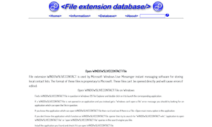 Windowslivecontact.extensionfile.net thumbnail
