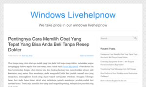 Windowslivehelpnow.com thumbnail