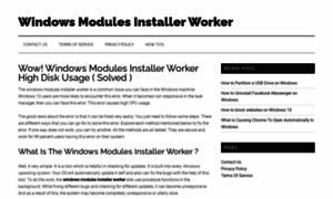 Windowsmodulesinstallerworker.com thumbnail