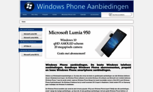 Windowsphoneaanbiedingen.nl thumbnail