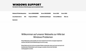 Windowssupport.de thumbnail