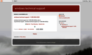 Windowstechsupports8558646325.blogspot.ca thumbnail