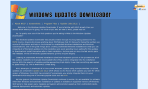 Windowsupdatesdownloader.com thumbnail