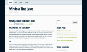 Windowtintlaws.org thumbnail