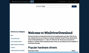 Windriverdownload.com thumbnail