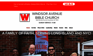 Windsoravenuebiblechurch.org thumbnail