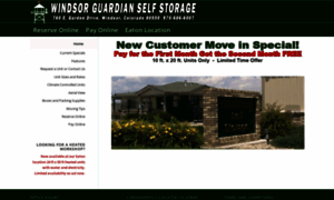 Windsorguardianselfstorage.com thumbnail