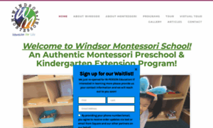 Windsormontessorischool.com thumbnail