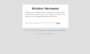 Windsorneckwear.com thumbnail