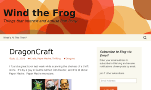 Windthefrogblog.com thumbnail