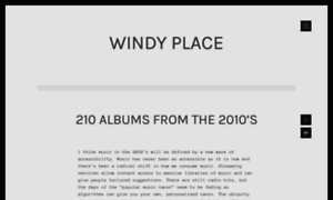 Windyplace.wordpress.com thumbnail