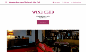 Wine-bar-cellar-monsieur-bourgogne.business.site thumbnail