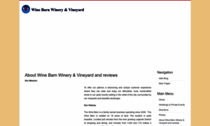 Winebarnwinery.com thumbnail