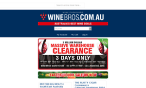 Winebros.com.au thumbnail