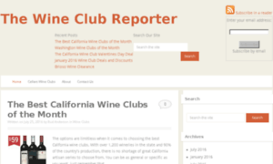 Wineclubreporter.com thumbnail