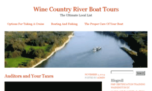 Winecountryriverboattours.com thumbnail