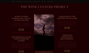 Winecultureproject.wordpress.com thumbnail