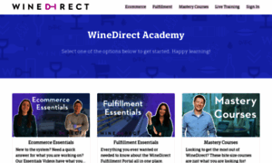 Winedirect-training-academy.thinkific.com thumbnail
