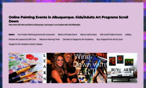 Winedownwithart.net thumbnail