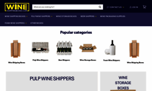 Wineshippingboxes.com thumbnail