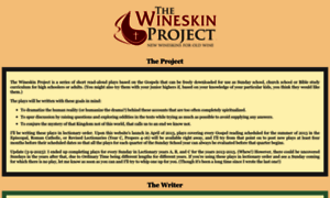Wineskinproject.net thumbnail