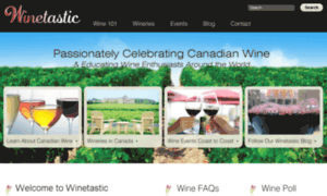 Winetastic.ca thumbnail