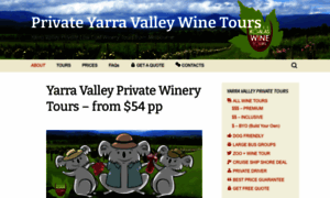 Winetourmelbourne.com.au thumbnail