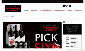 Wineworldspirits.com thumbnail