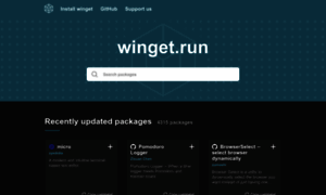 Winget.run thumbnail
