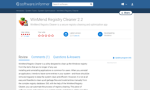 Winmend-registry-cleaner.software.informer.com thumbnail