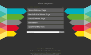 Winner-page.com thumbnail