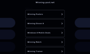 Winning-post.net thumbnail