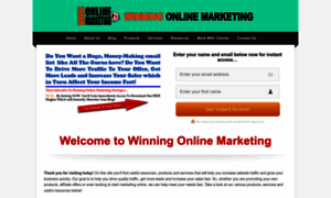 Winningonlinemarketing.com thumbnail