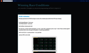 Winningraceconditions.blogspot.com thumbnail