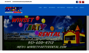 Winsetpartyrental.com thumbnail