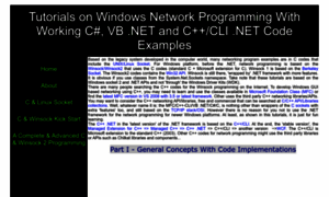 Winsocketdotnetworkprogramming.com thumbnail