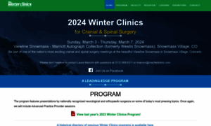 Winterclinics.com thumbnail