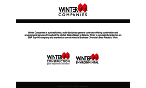 Wintercompanies.com thumbnail