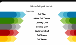 Winterfieldgolfclub.info thumbnail