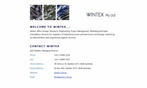 Wintex.com.au thumbnail